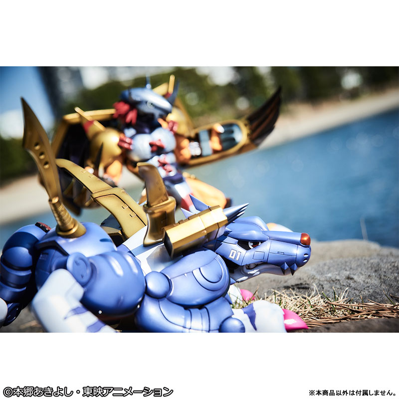 [Exclusive Sale] Precious G.E.M. Series Digimon Adventure Metal Garurumon & Yamato Ishida Complete Figure(Pre-order)(Single Shipment)