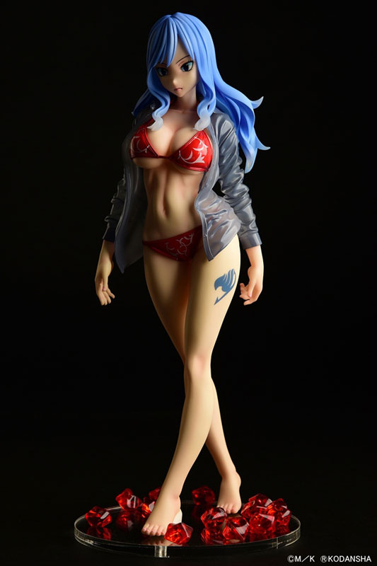 FAIRY TAIL Juvia Lockser Gravure_Style "Red Bikini!!" Sheer Wet Shirt SP 1/6 Complete Figure(Pre-order)