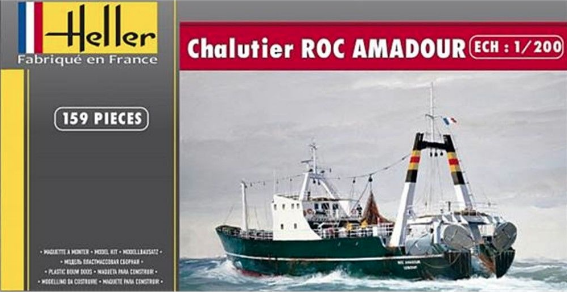 โมเดลเรือเดินสมุทร ขนาด 1/200 Heller HL80608 Roc Amadour