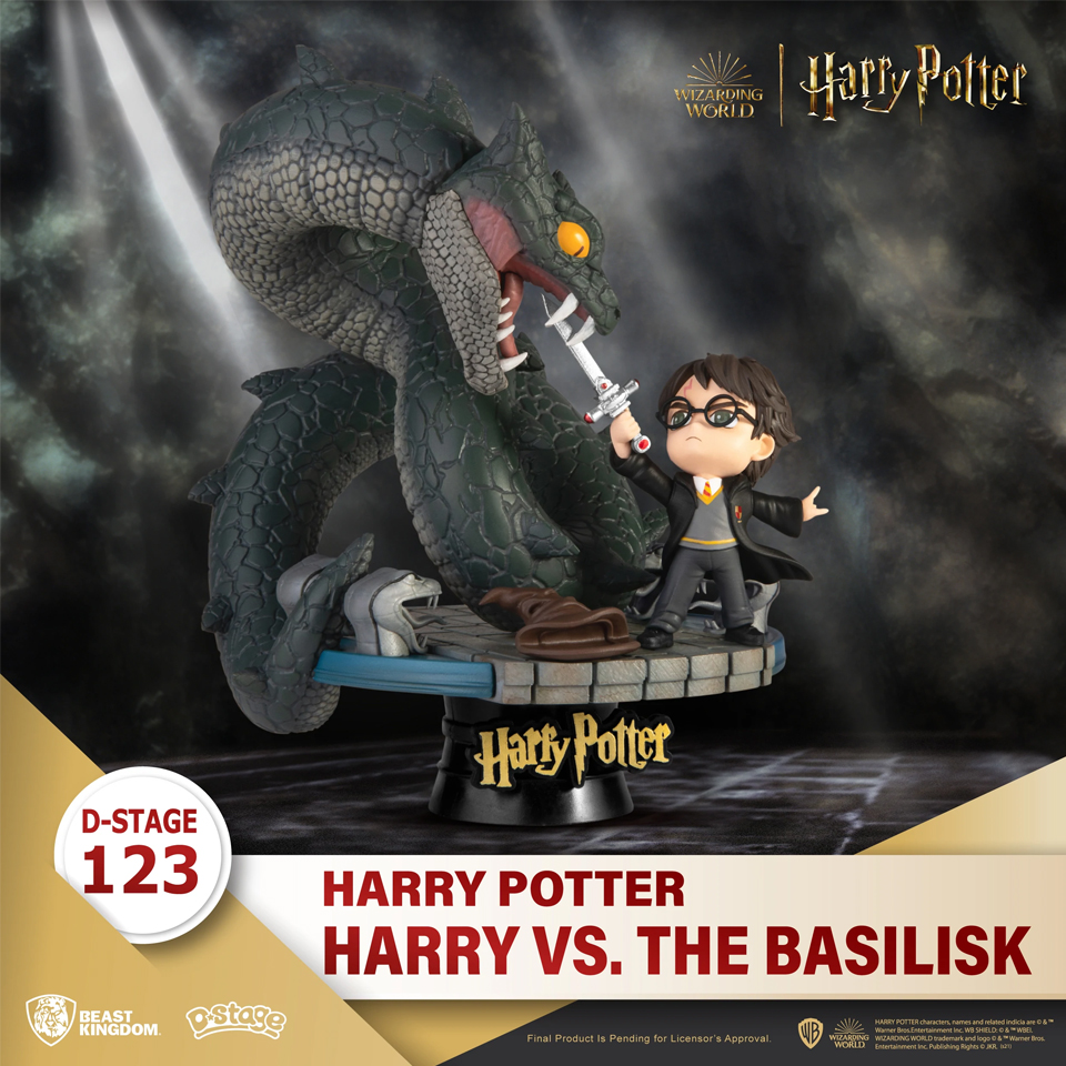 Beast Kingdom Harry Potter Harry vs the Basilisk Diorama Stage D-Stage Figure Statue