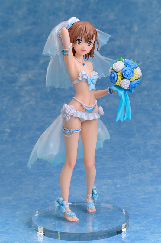 Toaru Kagaku no Railgun T Mikoto Misaka Wedding Swimsuit Ver. 1/7 Complete Figure(Pre-order)