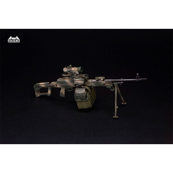 WM-05C Regular Machine Gun Set Jungle Camouflage 1/12 Action Figure Complete Model Option Part(Pre-order)