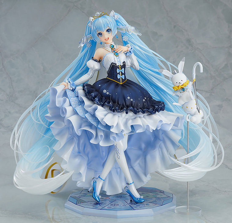 Character Vocal Series 01 Hatsune Miku Snow Miku Snow Princess Ver. 1/7 Complete Figure(In-Stock)