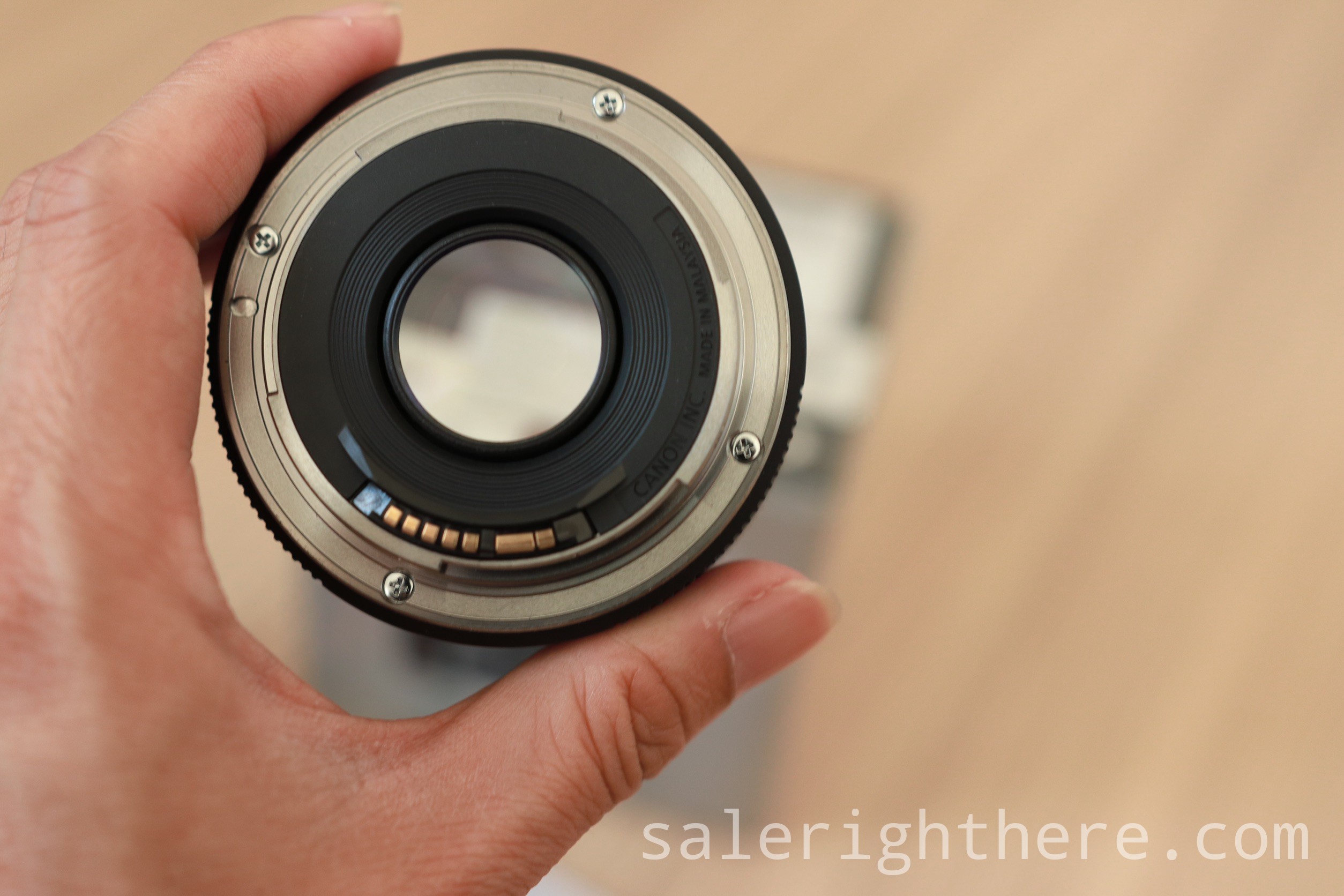 Canon EF50 f/1.8 stm มือสอง (อดีตประกันศูนย์) + ฟิลเตอร์ Hoya Pro1 Digital 49mm MC UV