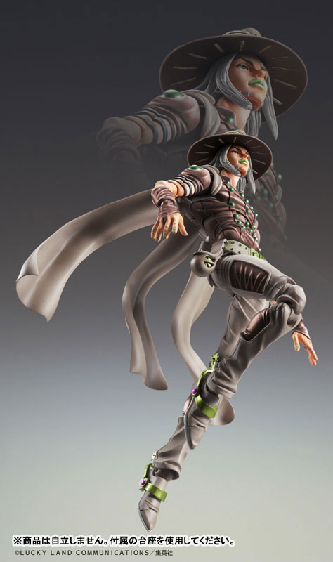 Super Action Statue JoJo's Bizarre Adventure Part.7 Steel Ball Run Johnny Gyro Zeppeli Third(Pre-order)
