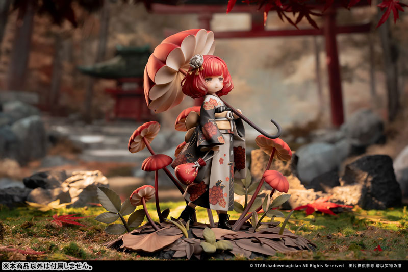 [Bonus] Mushroom Girls Series No.6 Marasmius Haematocephalus 1/1 Complete Figure(Pre-order)