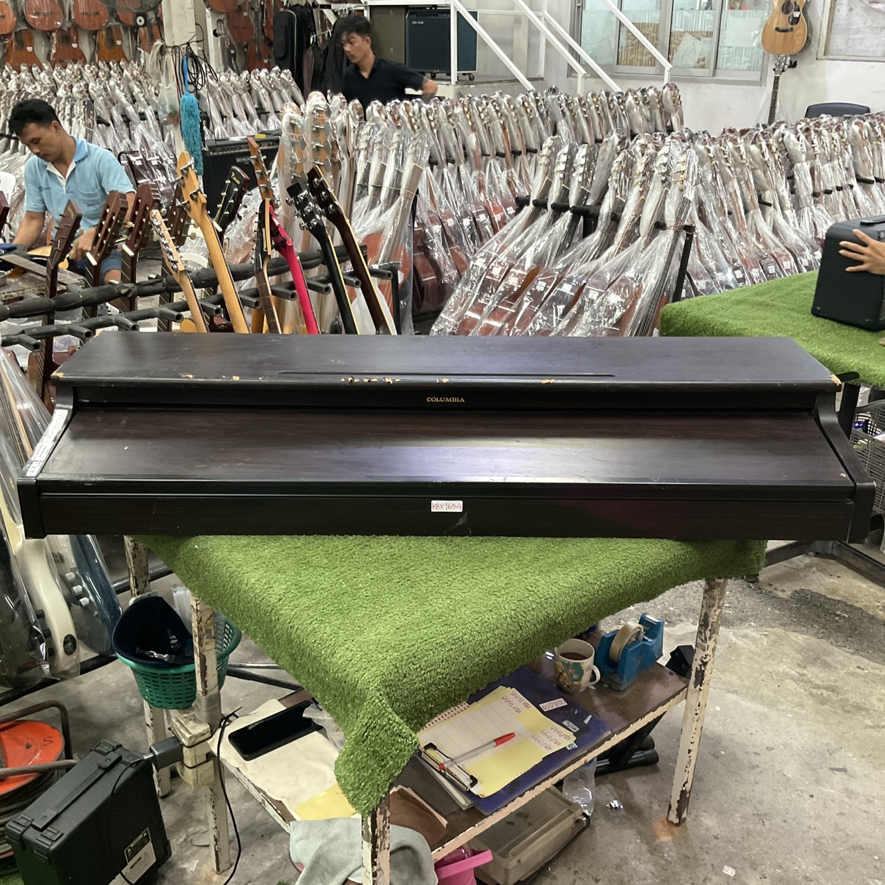 เปียโน COLUMBIA : EP-320 สินค้าไม่พร้อมใช้งาน (ต้องซ่อม)