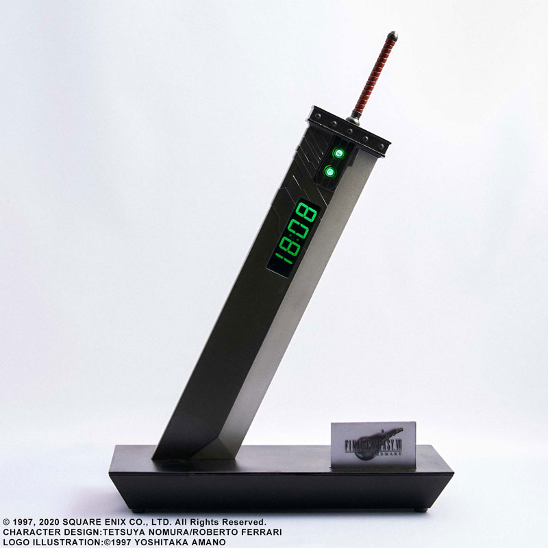 Final Fantasy VII Remake Digital Clock [Buster Sword](Pre-order)
