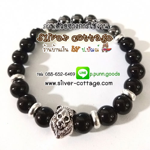 ลูกปัดทรงโดนัท 3x7 มม.