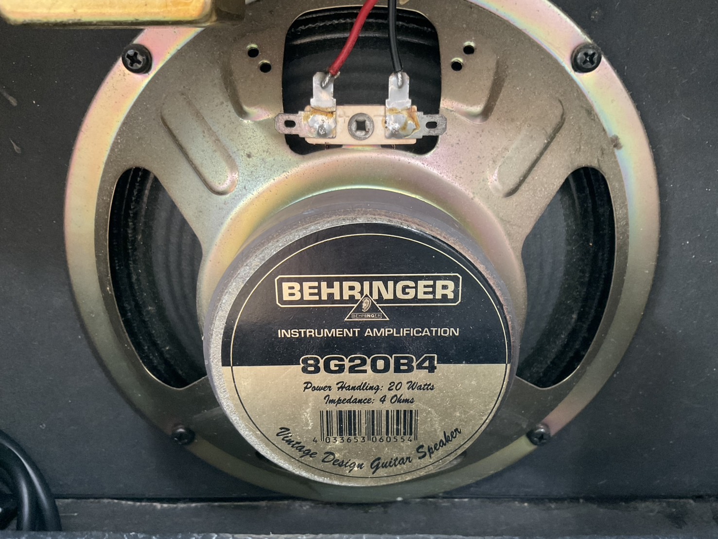 แอมป์กีตาร์ BEHRINGER : V-TONE GM108