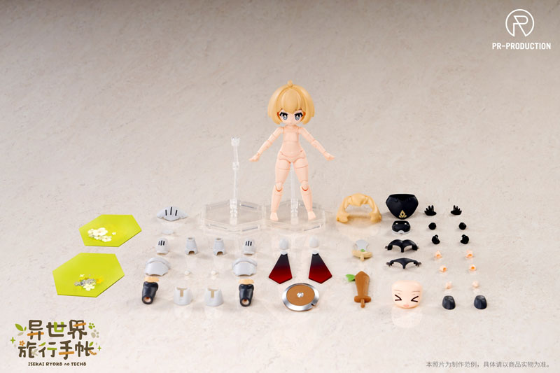 Isekai Ryoko no Techo 01 New Warrior Lennie Brown Plastic Kit(Pre-order)