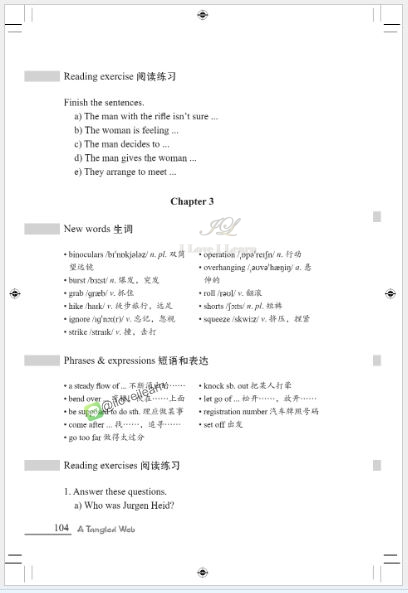 หนังสืออ่านนอกเวลาภาษาอังกฤษเรื่อง: A Tangled Web+MP3 (ระดับ 5) A Tangled Web+MP3 (Level 5)