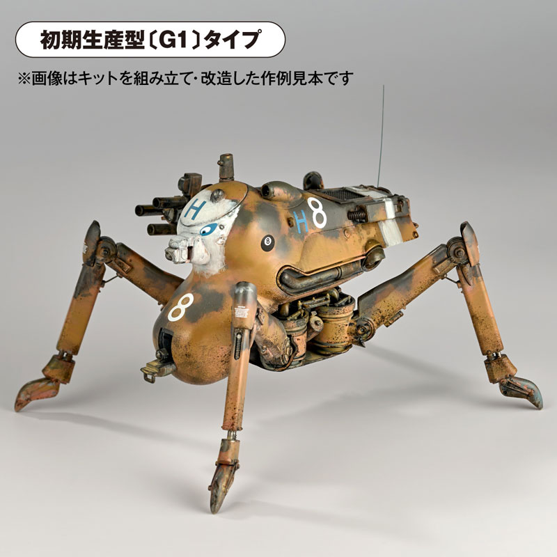ARTPLA Maschinen Krieger H.A.F.S. GLADIATOR & Smile Eddie Amsel 1/35 Plastic Model(Pre-order)