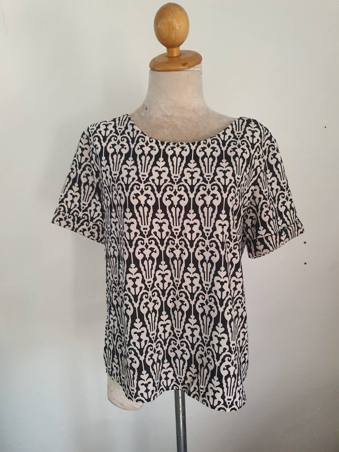 FF05894 เสื้อแฟชั่น วินเทจ มือสอง pana house อก 39 นิ้ว
