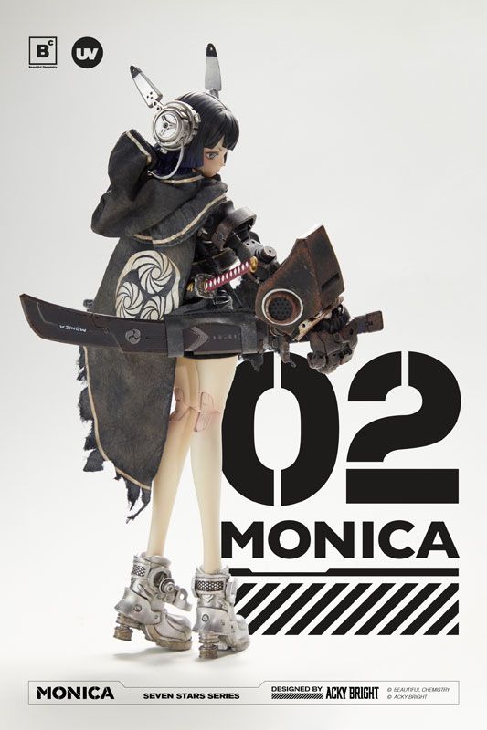Beautiful Chemistry x Acky Bright Seven Stars Series No.02 Monica 1/6 Complete Model Action Figure(Provisional Pre-order)