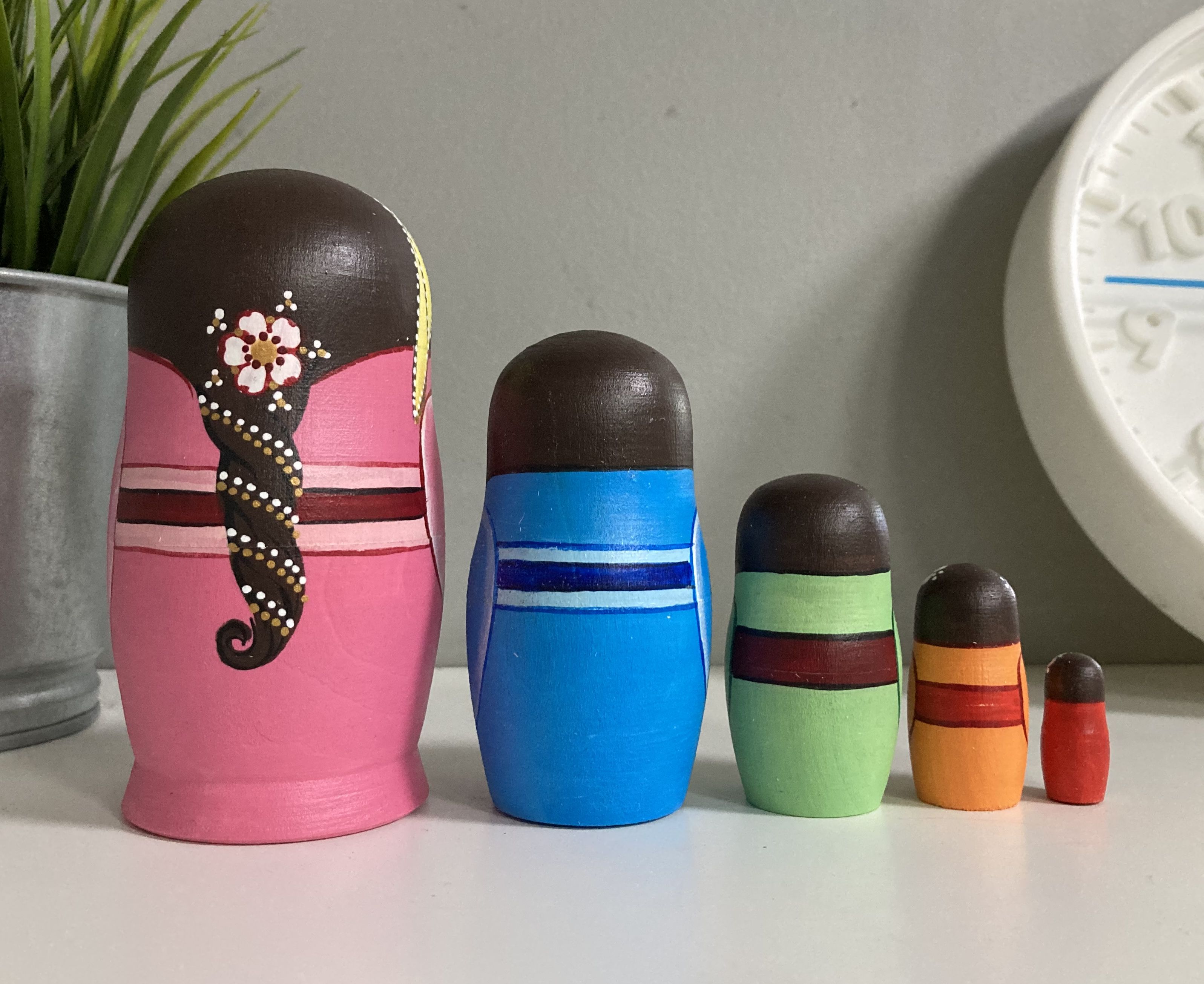 ตุ๊กตาแม่ลูกดก (Matryoshka) - From Russia With Love "Japanese Pink"