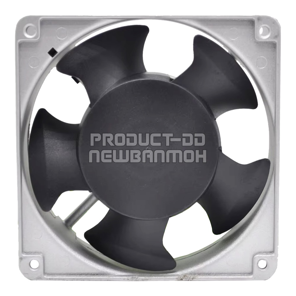 109S072UL พัดลมระบายความร้อน AC 220V บอลแบริ่ง Ball Bearing ขนาด 4.5 นิ้ว (12x12x3.8 ซม.)