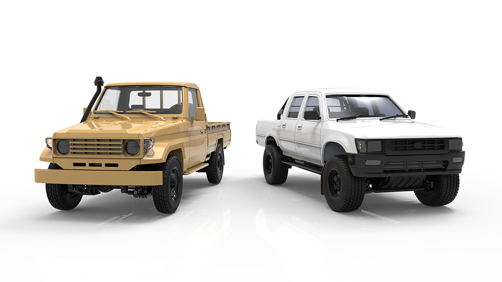โมเดลรถกระบะ Meng Model ขนาด 1/35 VS-007 Pickup Set