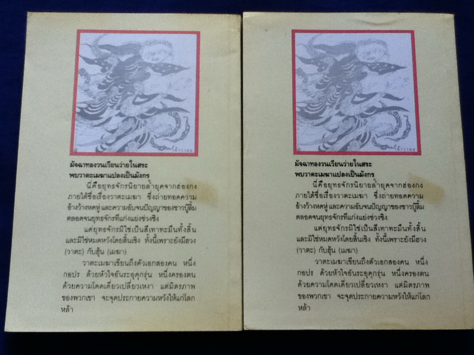 วาตะ เมฆา (ฟงอวิ๋นขี่พายุทะลุฟ้า) 4 ตอน และภาคพิเศษ 2 ตอน (11 เล่ม)