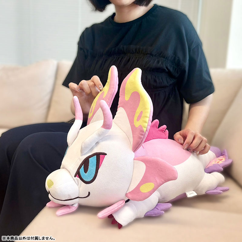 Monster Hunter MonDefo Mochi Hug Plush Mizutsune(Pre-order)