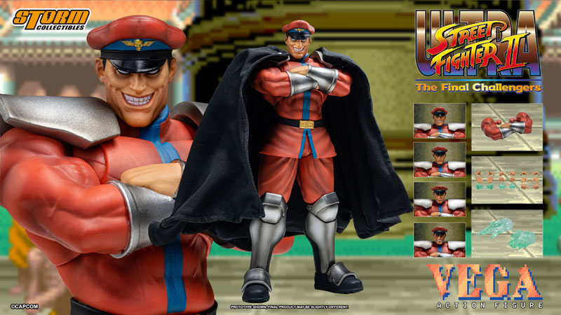 Ultra Street Fighter II: The Final Challengers Action Figure M. Bison(Pre-order)