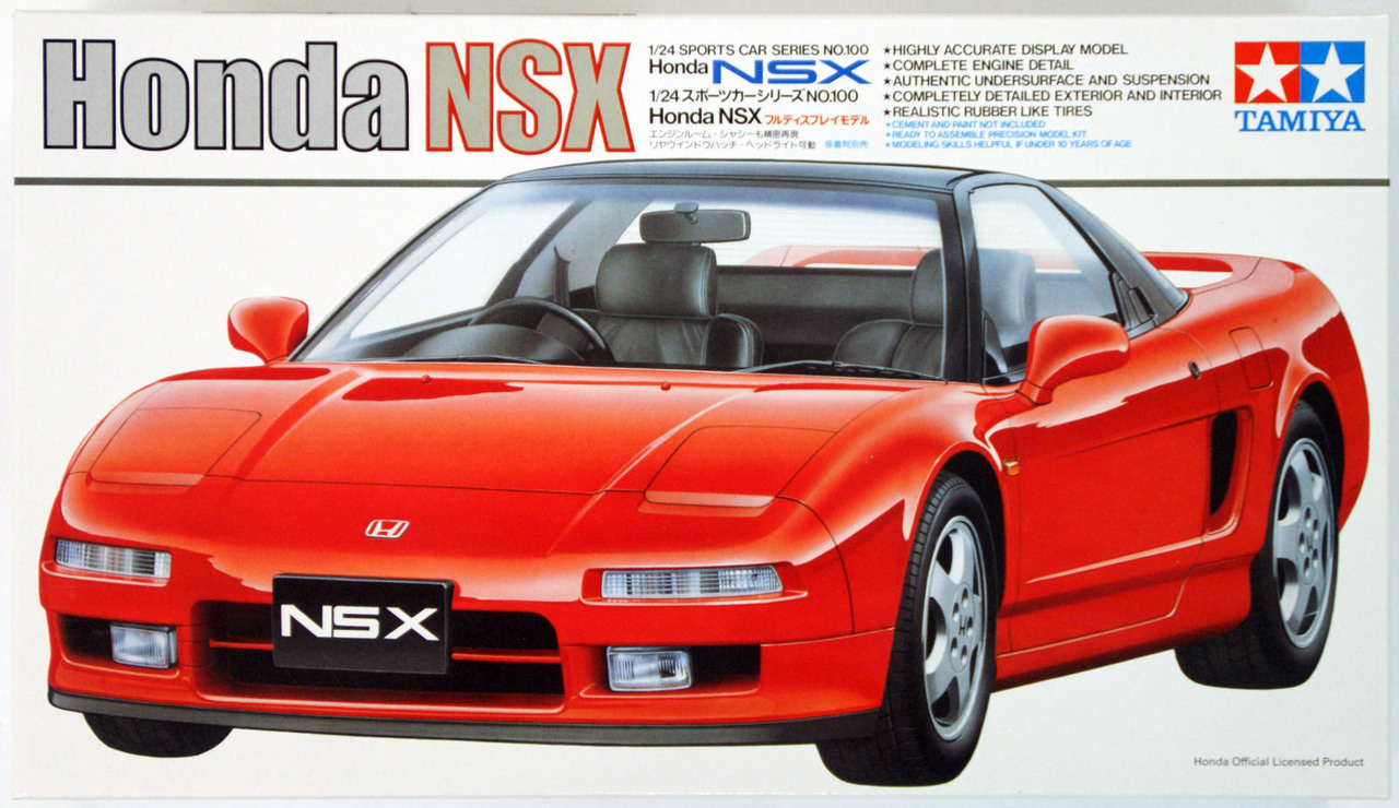 โมเดลรถจำลองทามิย่า ขนาด 1/24 TA24100 Honda NSX