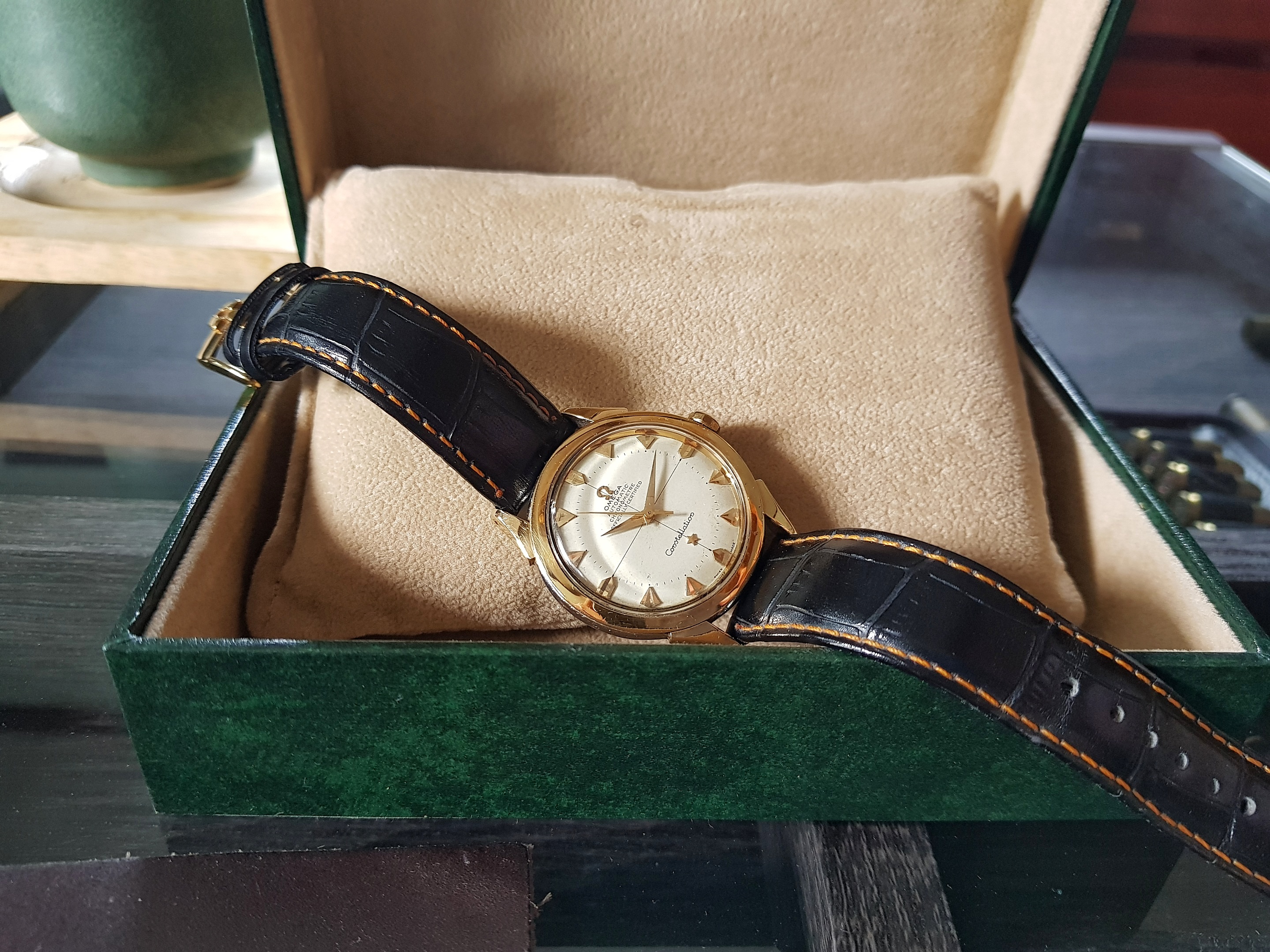 ขาย Omega Constelation Chronometer Cal.354 Ref. 2782 หน้าเดิม เครื่องฝาหลังตรงรุ่น