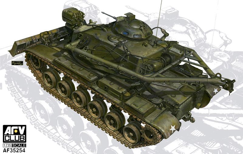โมเดลรถถัง AFV ขนาด 1/35 AF35254 Combat Engineer Vehicle M728