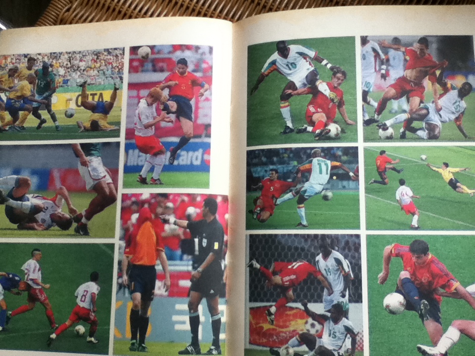 คู่มือฟุตบอลโลกอย่างเป็นทางการ ฉบับพรีวิว 2002 FIFA WORLD CUP KOREA JAPAN และ รวมภาพสีสันบอลโลก