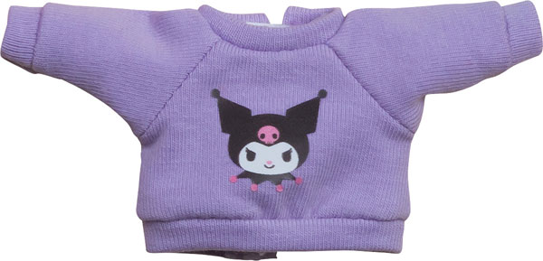 Sanrio Nendoroid Doll Character Sweatshirt (Kuromi)(Pre-order)