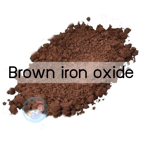 Color Brown : สีน้ำตาล ไอรอนออกไซด์ ชนิดไม่มีสารเคลือบ / Brown iron oxide untreated / เกรดเครื่องสำอาง ชนิดผง กระจายตัวในน้ำ และน้ำมัน COA