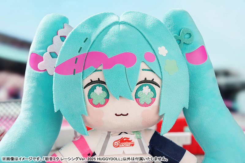 Hatsune Miku GT Project Hatsune Miku: Racing Ver. 2025 HUGGYDOLL(Pre-order)