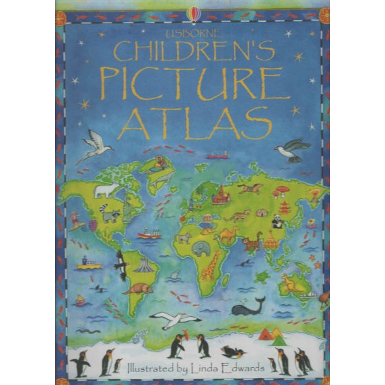 USBORNE CHILDREN'S PICTURE ATLAS BY DKTODAY