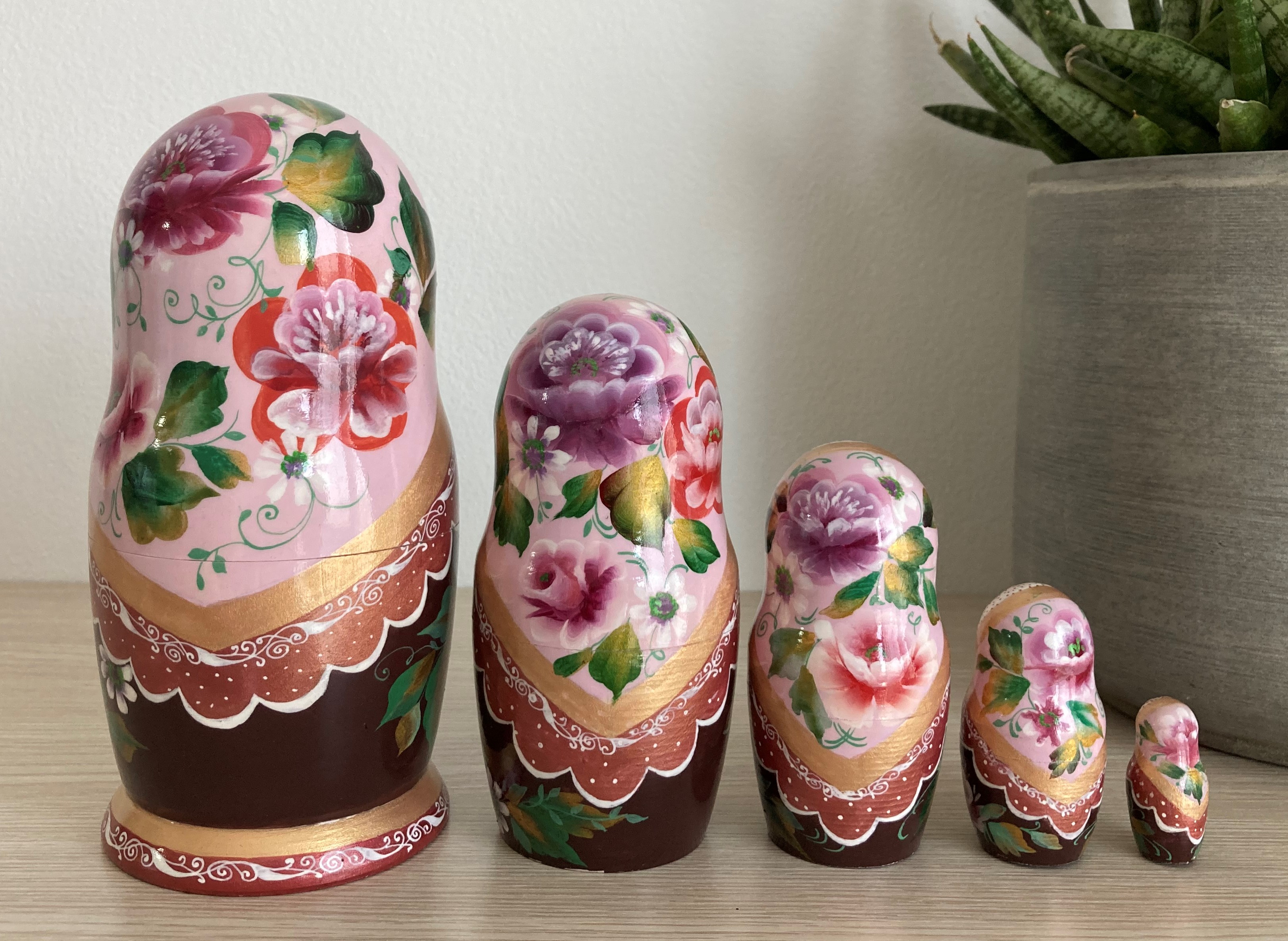 ตุ๊กตาแม่ลูกดก (Matryoshka) - Premium Doll From Russia With Love "Beautiful Girl 01"