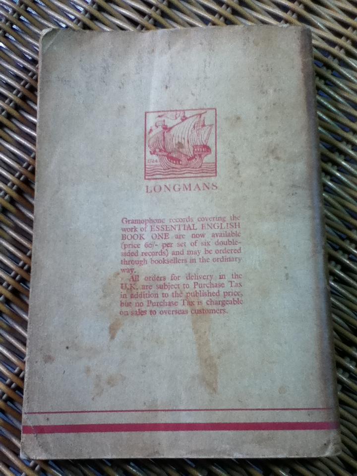 ESSENTIAL ENGLISH for Foreign Students Book 1/ C. E. Eckersley