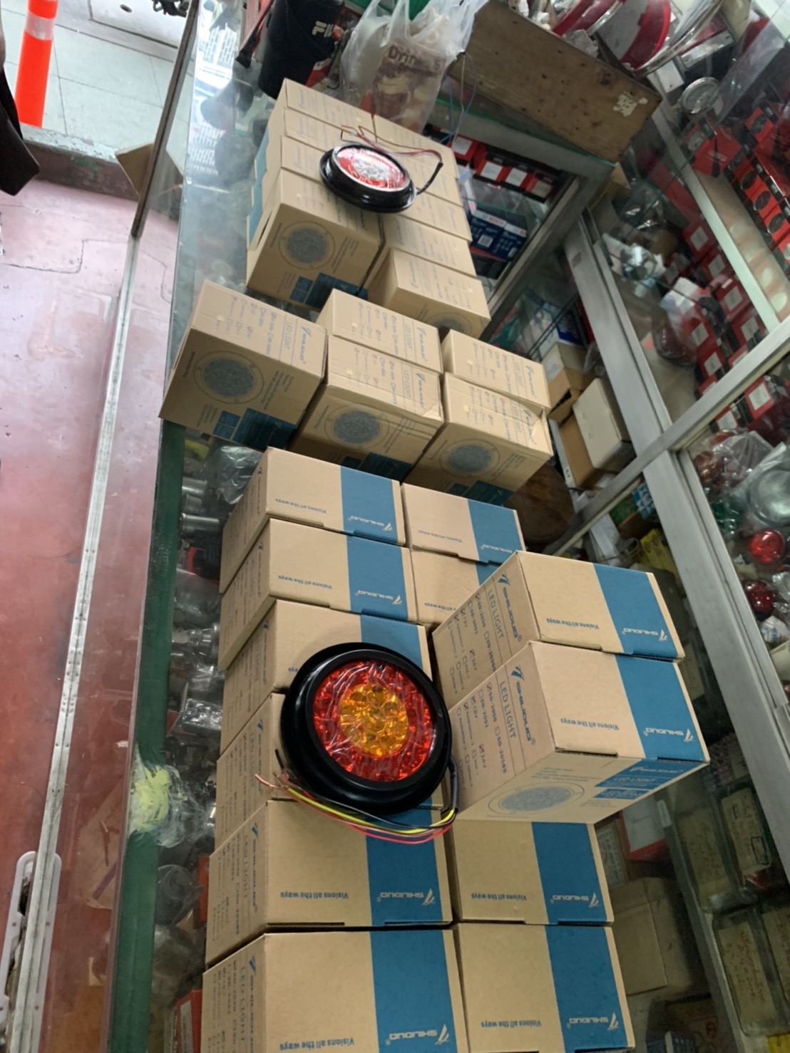 ไฟท้าย LED 2 สี 12V/24V เบรค-เลี้ยว เบรค-ถอย