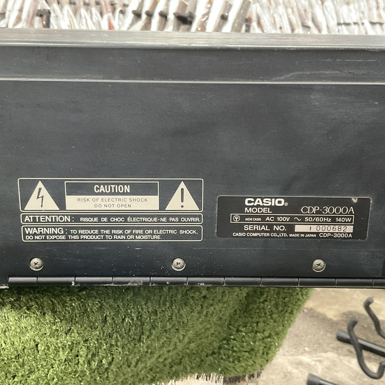 เปียโน CASIO : CDP-3000A สินค้าไม่พร้อมใช้งาน (ต้องซ่อม)