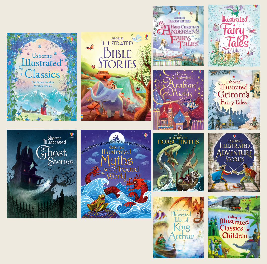 USBORNE ILLUSTRATED STORY COLLECTIONS SERIES