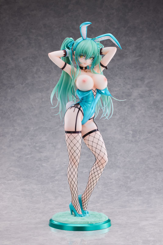 [Bonus] Green Twin Tail Bunny-chan Fishnet Tights Ver. 1/4 Complete Figure(Pre-order)