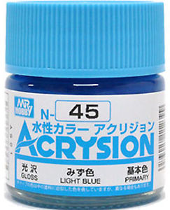 สีสูตรน้ำ Acrysion N45 Light Blue