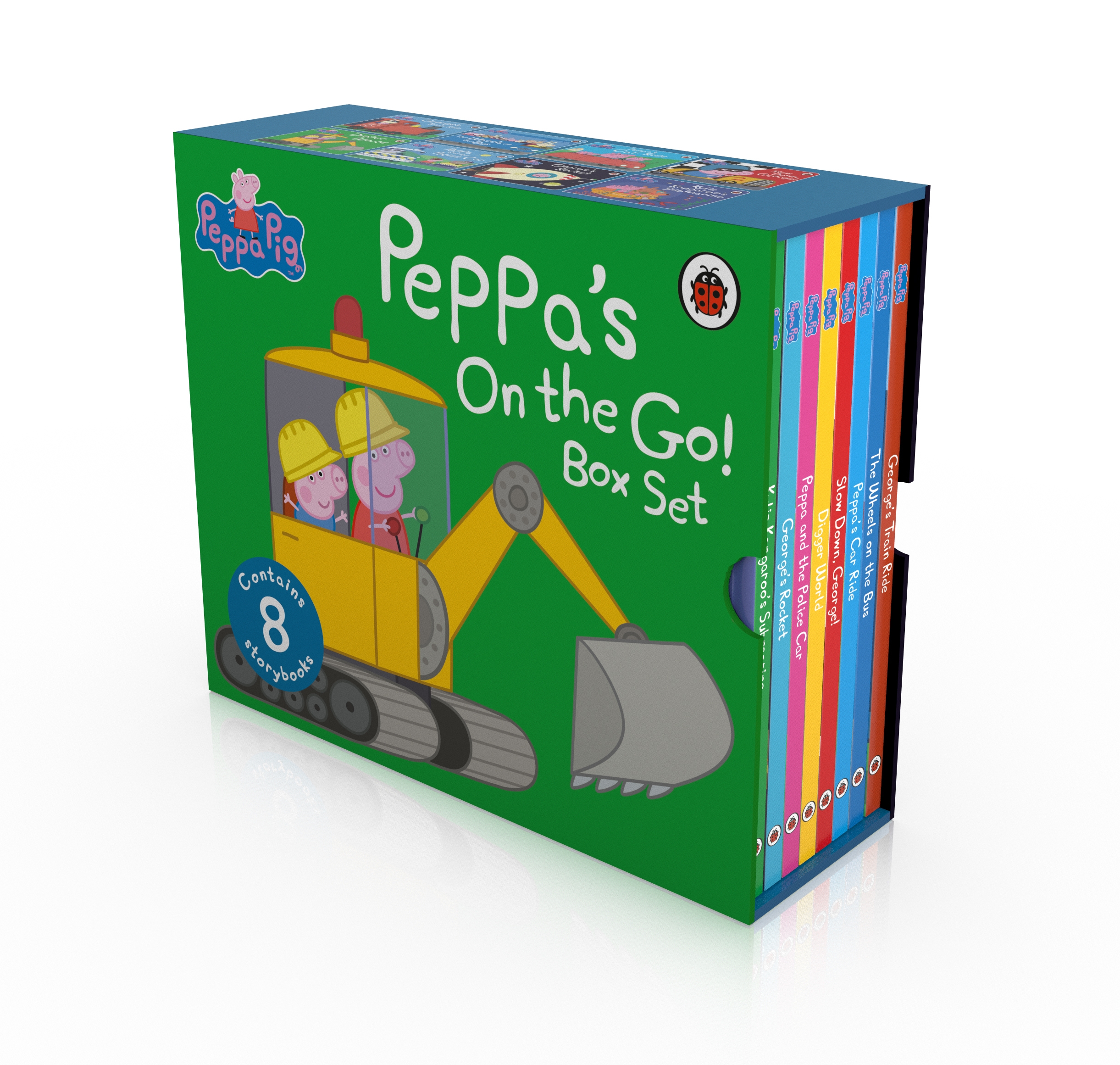 PEPPA'S ON THE GO! BOX SET (8 BOOKS) BY DKTODAY