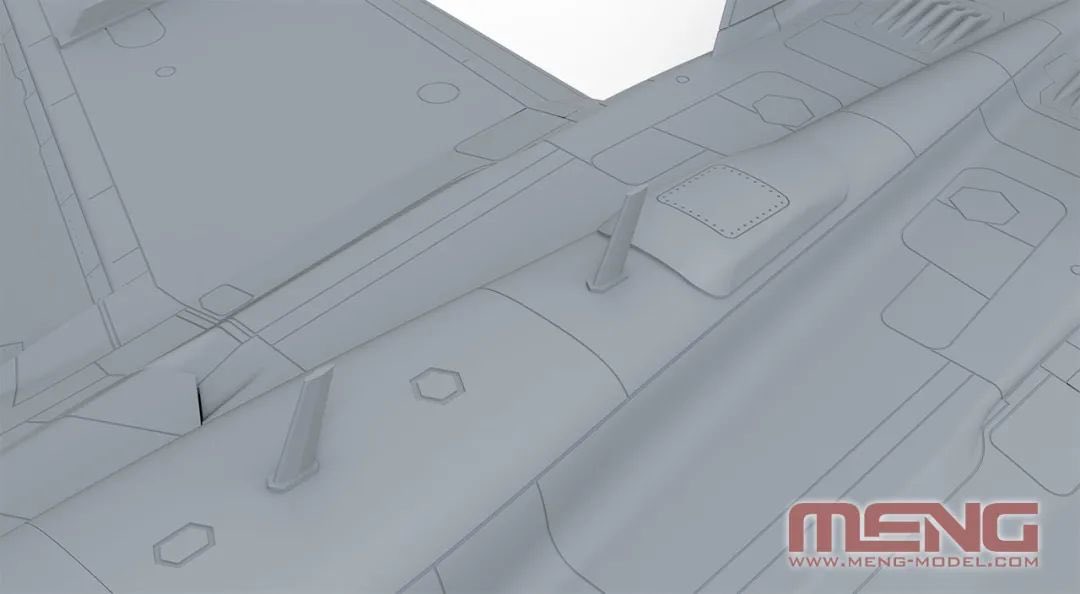 โมเดลเครื่องบิน MENG Model LS-014 1/48 Boeing EA-18G "Growler" Electronic Warfare Attack Aircraft