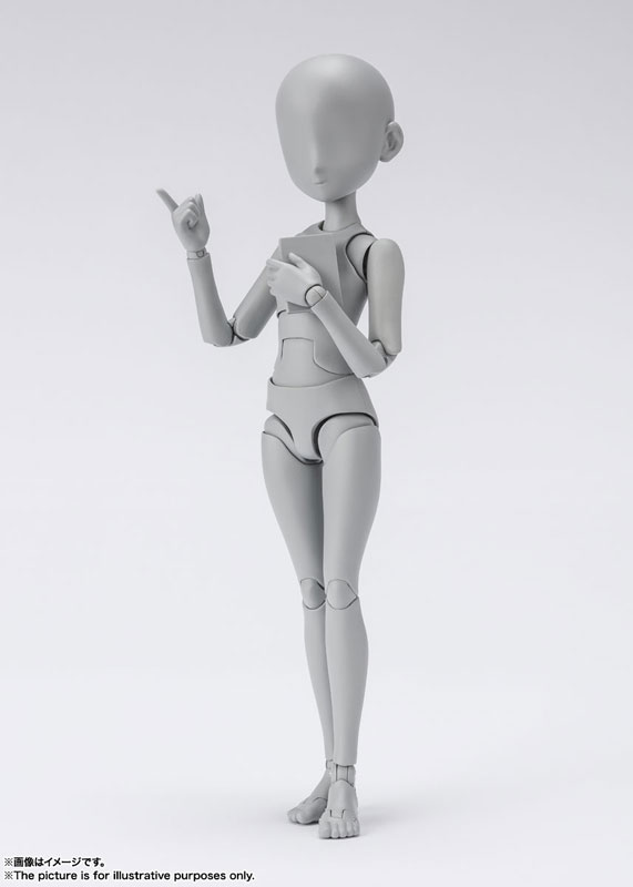 S.H.Figuarts Body-chan -Sugimori Ken- Edition DX SET (Gray Color Ver.)(Pre-order)