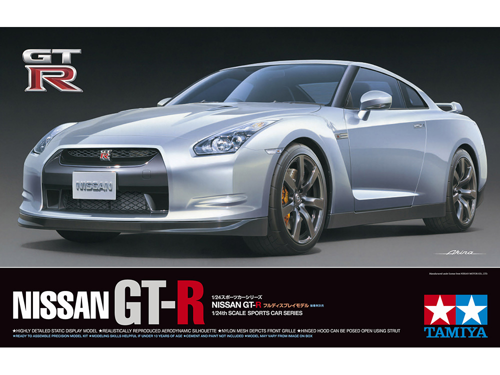 โมเดลรถประกอบจำลองทามิย่า ขนาด 1/24 TA24300 Nissan GT-R นิสสัน จีทีอาร์
