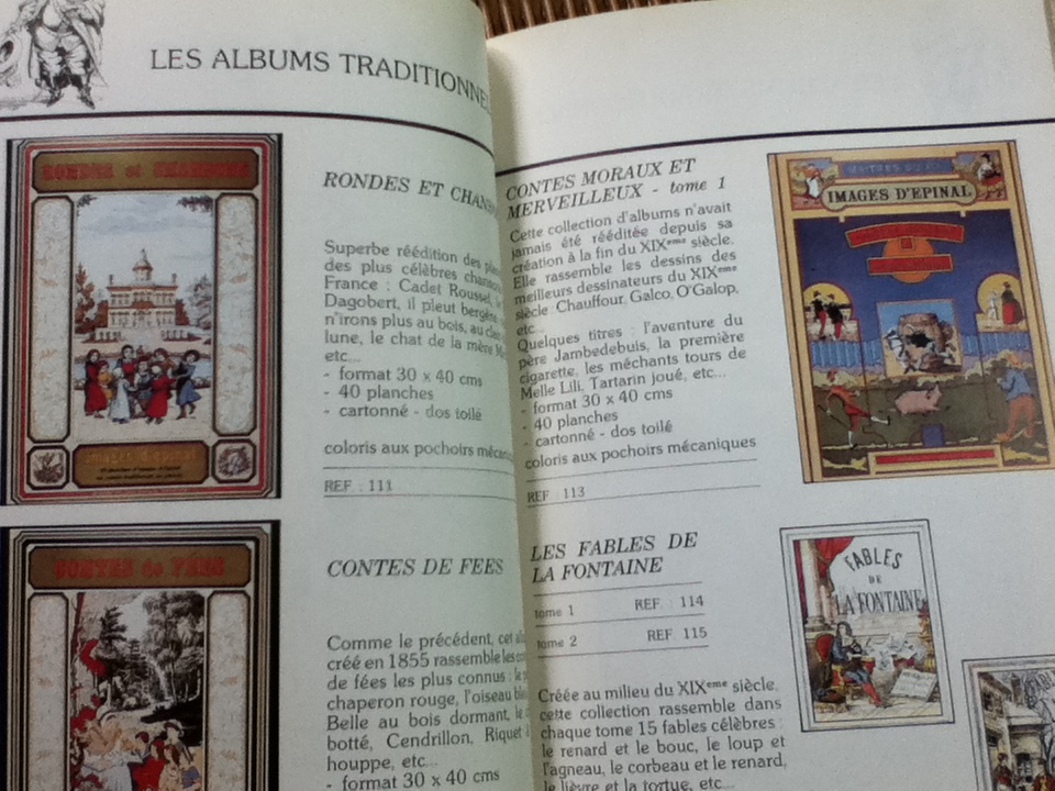 IMAGERIE D'EPINAL Catalogue