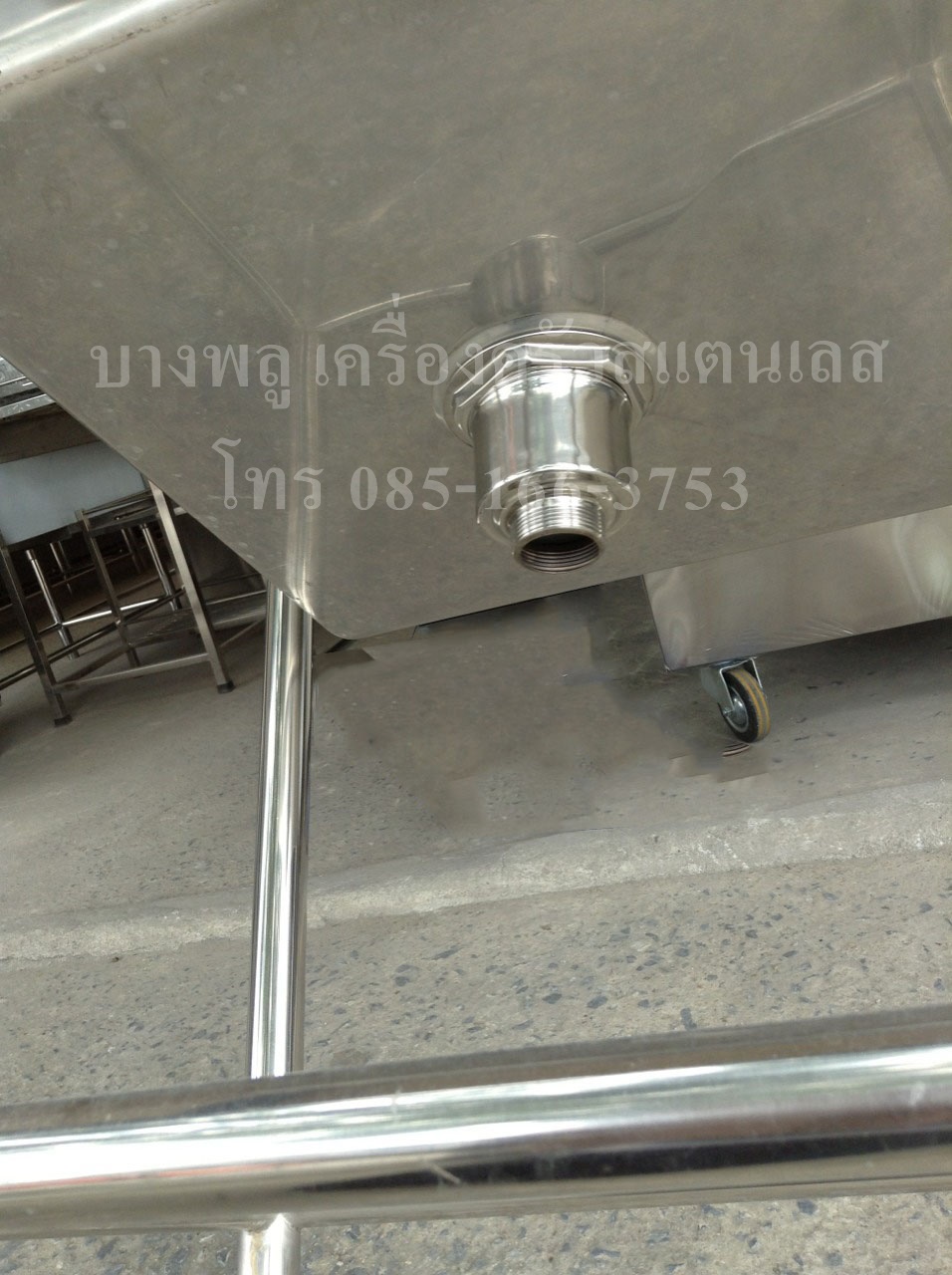 ซิงค์ล้างจานสแตนเลส 1 หลุม ไม่มีที่พัก ST1-75B