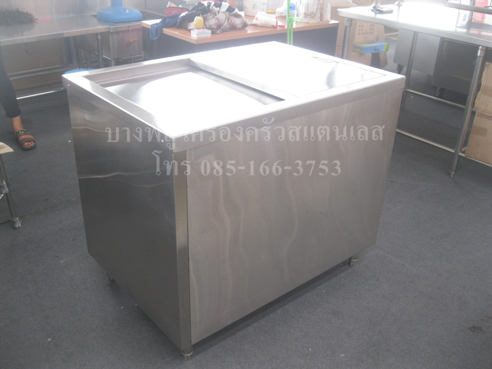 ถังน้ำแข็งสแตนเลส IB-100