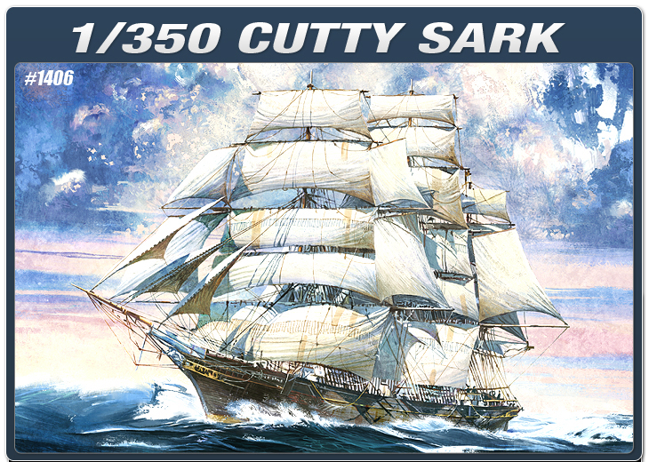 โมเดลเรือ Academy ขนาด 1/350 AC14110 CUTTY SARK