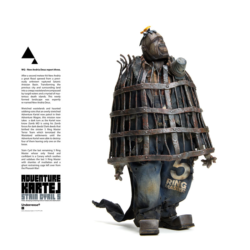 ADVENTURE KARTEL STAIN CYRIL 5 1/6 Collectible Figure(Pre-order)