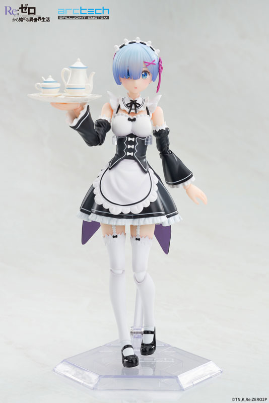 [Bonus] ARCTECH Posable Series Re:ZERO -Starting Life in Another World- Ram & Rem Set 1/8 Posable Figure(Pre-order)